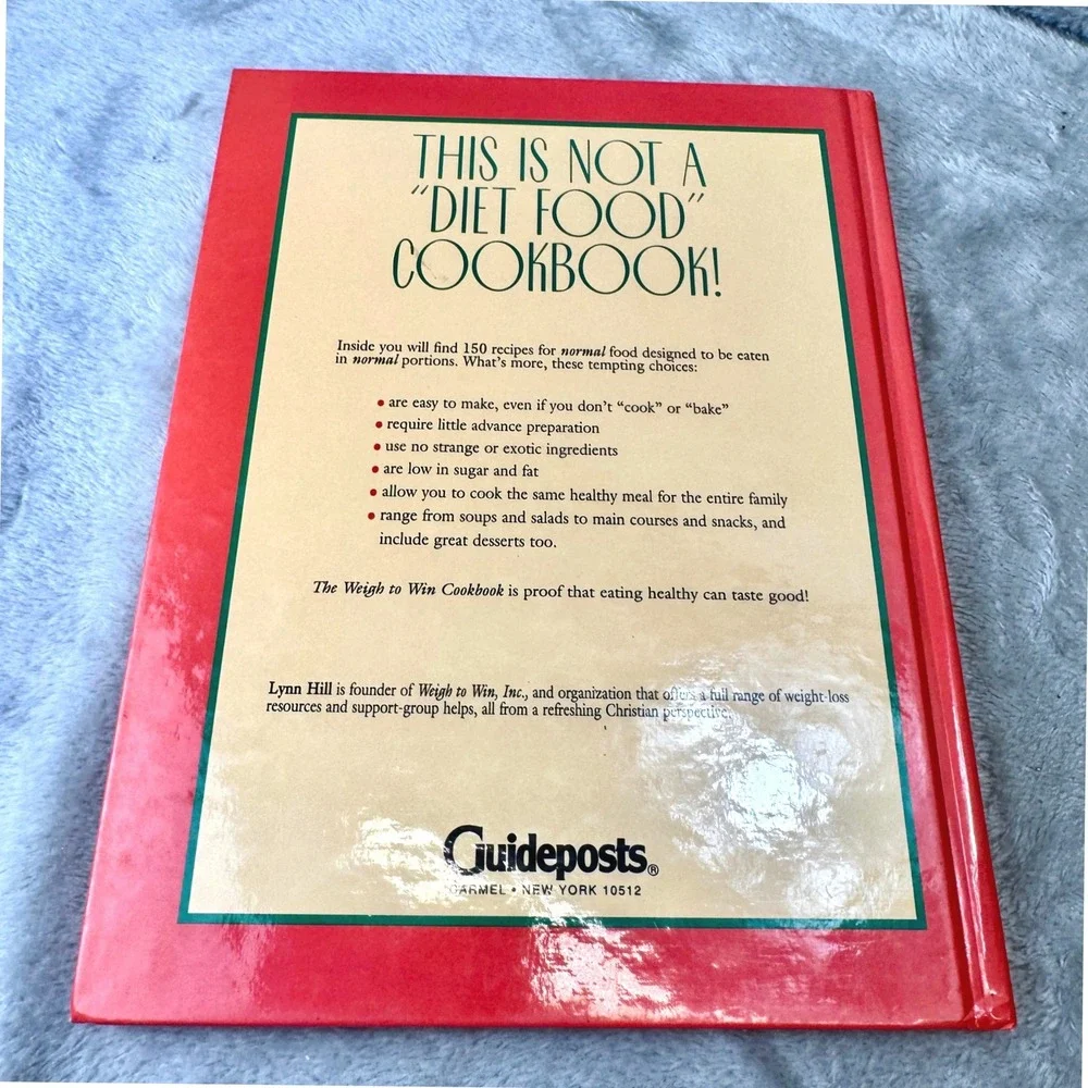 Healthy Cookbook Lot Weigh to Win Lynn‎ Hill & 365 Quick Healthy Recipes Hartvig